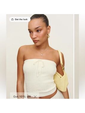 NWT Reformation Zazie Top